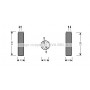 RTD094 AVA QUALITY COOLING Осушувач кондиціонера