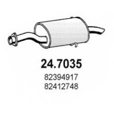 24.7035 ASSO Глушник вихлопних газів кінцевий