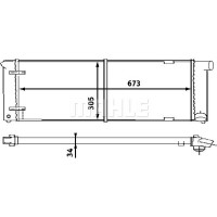 WG2183574 WILMINK GROUP Радіатор охолодження двигуна