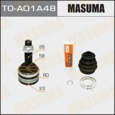 TO-A01A48 MASUMA Шарнирный комплект, Привідний вал