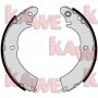 01028 KAWE Комплект гальмівних колодок