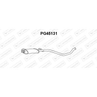PG45131 VENEPORTE Предглушник вихлопних газів