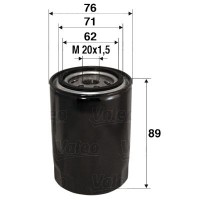 586000 VALEO Масляний фільтр