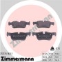 25331.160.1 ZIMMERMANN КомплеК т гальмівних колодок, дискове гальмо
