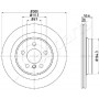 DP-0106 JAPANPARTS Гальмівний диск