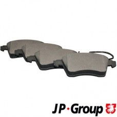 1163603910 JP GROUP Комплект гальмівних колодок дисковий гальм