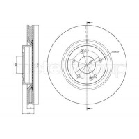 23-1403C METELLI Гальмівний диск