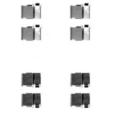 8DZ 355 204-421 HELLA Комплектуючі колодки дискового гальма