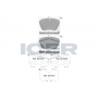 182282 ICER Комплект гальмівних колодок дисковий гальм