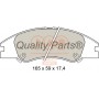 704-21042 IAP QUALITY PARTS Комплект гальмівних колодок дисковий гальм