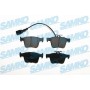 5SP2221 SAMKO Комплект гальмівних колодок дисковий гальм