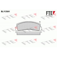 BL1120A1 FTE Комплект гальмівних колодок дисковий гальм