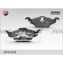 BP43249 FENOX Комплект гальмівних колодок дисковий гальм