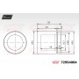72954004 MAXTECH Поршень корпус скоби гальма