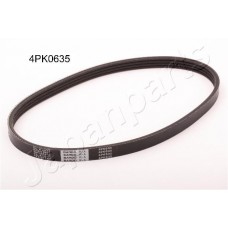 DV-4PK0635 JAPANPARTS Поліклиновий ремінь