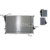 CR 296 000S MAHLE Радіатор охолодження двигуна