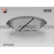 BP43006 FENOX Комплект гальмівних колодок дисковий гальм