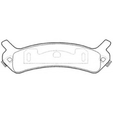FP0538 FIT Комплект гальмівних колодок дисковий гальм