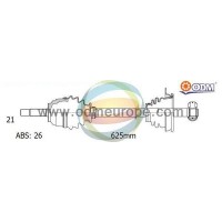 18-291041 Multiparts Привідний вал