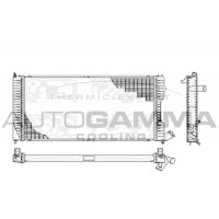 105088 AUTOGAMMA Радіатор охолодження двигуна