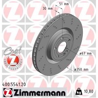 400.5541.20 ZIMMERMANN Гальмівний диск