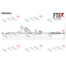 FBS25031 FTE Тросик, cтояночный тормоз