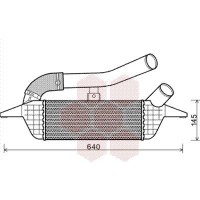 82004228 VAN WEZEL Интеркулер