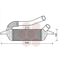 82004228 VAN WEZEL Интеркулер
