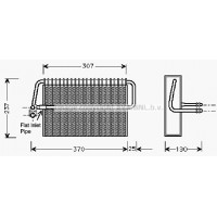 MSV272 AVA QUALITY COOLING Випарник кондиціонера