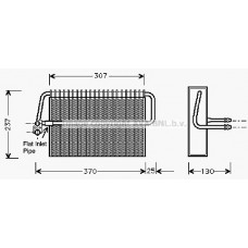 MSV272 AVA QUALITY COOLING Випарник кондиціонера