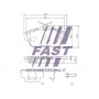 FT29154 FAST Колодки гальмівні дисковые задние  CITROEN JUMPY 07-16, FIAT SCUDO 07-16