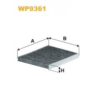 WP9361 WIX FILTERS Фільтр повітря у внутрішньому просторі
