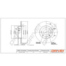 DP1010.11.0189 Dr!ve+ Гальмівний диск