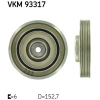 VKM 93317 SKF Ремінний шків колінчастий вал