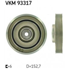 VKM 93317 SKF Ремінний шків колінчастий вал