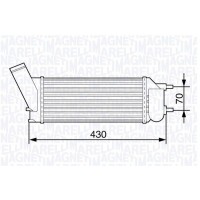 Интеркулер MAGNETI MARELLI 351319203530