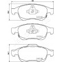 PA-0217AF JAPANPARTS Комплект гальмівних колодок дисковий гальм
