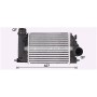 Интеркулер AVA QUALITY COOLING DN4458