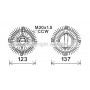 OLC557 AVA QUALITY COOLING Зчеплення вентилятор радіатора