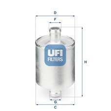 31.836.00 UFI Паливний фільтр