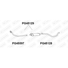 PG45129 VENEPORTE Предглушник вихлопних газів