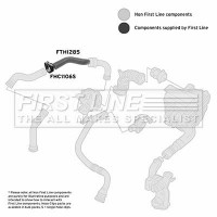 Трубка наддуваемого повітря FIRST-LINE FTH1285