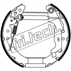 16502 fri.tech. Комплект гальмівних колодок