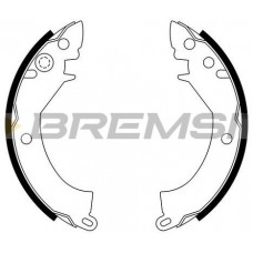 GF0812 BREMSI Комплект гальмівних колодок