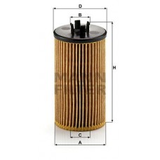 HU 612/2 x MANN-FILTER Масляний фільтр