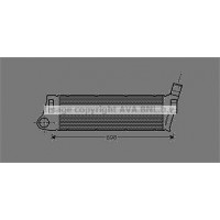 Интеркулер AVA QUALITY COOLING RTA4316