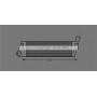 Интеркулер AVA QUALITY COOLING RTA4316