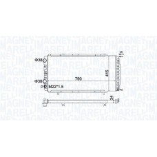 350213180900 MAGNETI MARELLI Радіатор охолодження двигуна