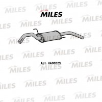 HA00323 MILES Глушник вихлопних газів кінцевий