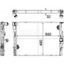 CR 1089 000P MAHLE Радіатор охолодження двигуна